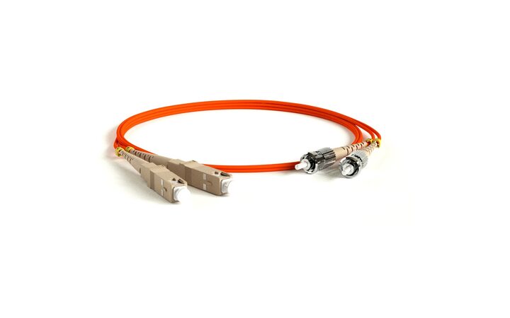 фото - Hyperline FC-D2-50-SC/PR-ST/PR-H-3M-LSZH-OR