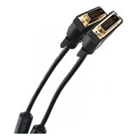 Кабель DVI-D – DVI-D Dual link 25M/25M, экран, феррит.кольца, 1.8м TV-COM (CG441D-1.8M), бухта 1.8м