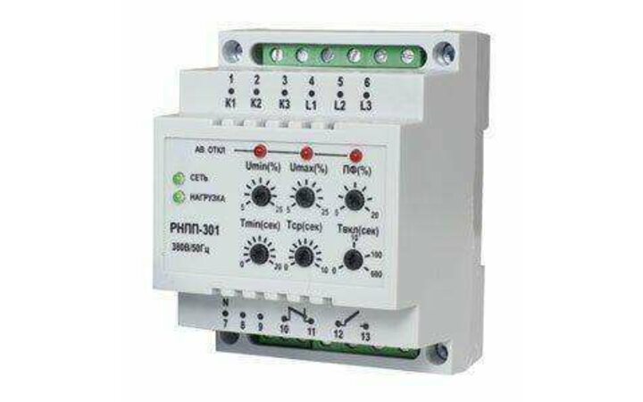 фото - Реле напряжения РНПП-301 3ф НовАтек-Электро 3425600301