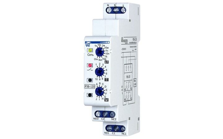 фото - Реле времени РЭВ 120 230/240В НовАтек-Электро 3425601120