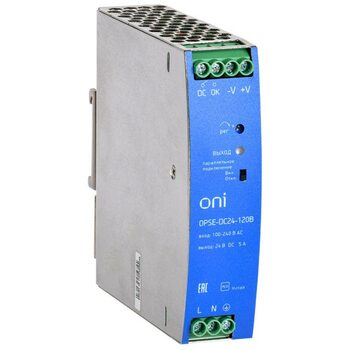 фото - Блок питания OPSE 220В AC/24В DC 120Вт ONI OPSE-DC24-120B