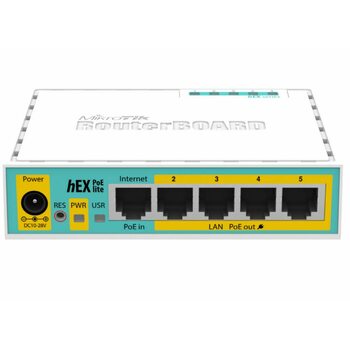 фото - Mikrotik hEX PoE lite (RB750UPR2)