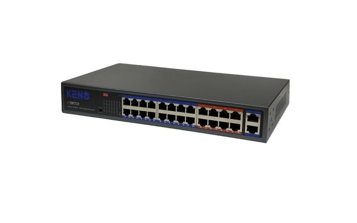 фото - KENO KN-SW2402POE+