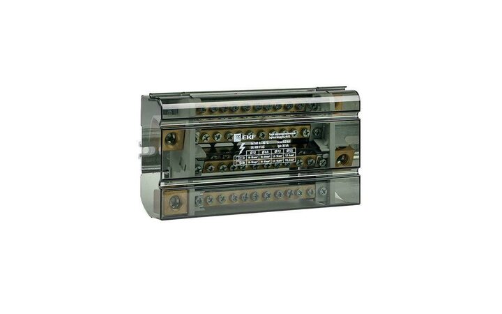 фото - Блок распределительный (кросс-модуль) 160A (4x12) PROxima EKF db-160-4x12