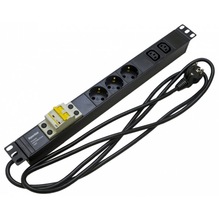 фото - Hyperline SHE19-3SH-2IEC-B-2.5EU