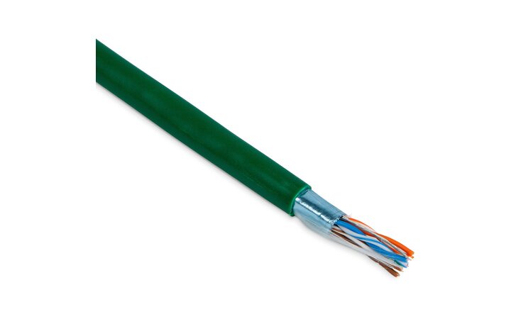 фото - Hyperline FUTP4-C5E-P26-IN-PVC-GN-100
