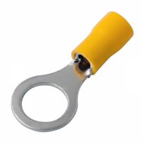 REXANT Наконечник кольцевой изолированный ø 10.5 мм 4-6 мм² (НКи 6.0-10/НКи5,5-10) желтый (08-0055)