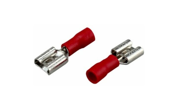 фото - REXANT Клемма плоская изолированная РПи-м 1.5-(6.3)/РпИм 1,25-250 гнездо 7.4 мм 0.5-1.5 мм² (08-0413)