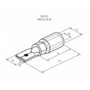 фото - REXANT Клемма плоская изолированная РПи-п 1.5-(2.8)/РпИп 1,25-3-0,8 штекер 2.8 мм 0.5-1.5 мм² красная (08-0311)