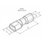 фото - REXANT Клемма плоская полностью изолированная РППи-м 1.5-(4.8)/РпИмп 1,25-5-0,8 гнездо 5.6 мм 0.5-1.5 мм² (08-0611)