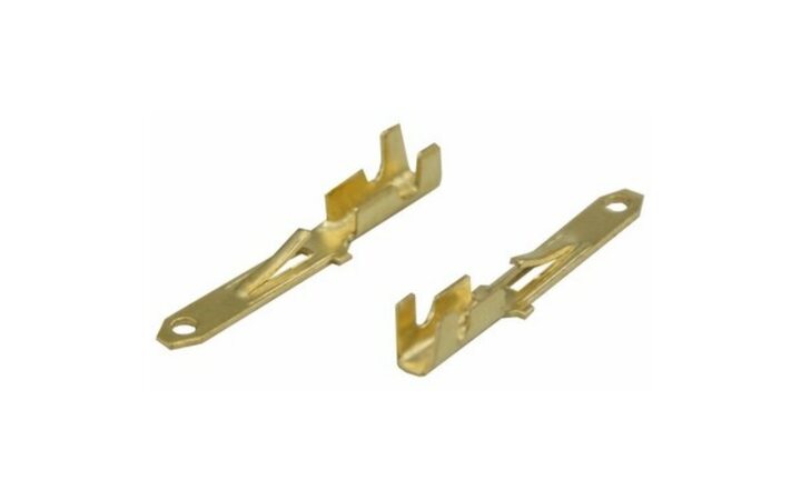 фото - REXANT Клемма плоская штекер 2.8 мм 0,5-1.5 мм² (РП-п 1.5-(2.8)) (08-0909)