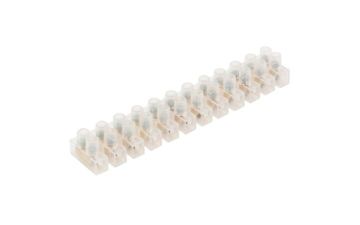 фото - REXANT Клеммная колодка винтовая KВ-6 (2,5-6 мм²), ток 6 A, полиэтилен белый (ЗВИ) (07-5006)