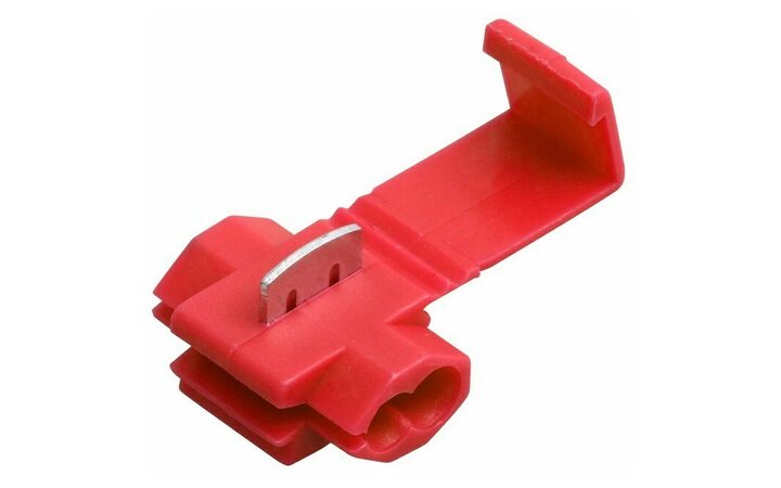 фото - REXANT Ответвитель питания 0.5-1.0 мм² (ОВ-1/ЗПО-1 0,5-1,5) красный (08-0761), бухта 27м