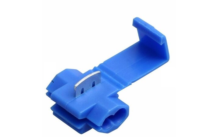 фото - REXANT Ответвитель питания 1.0-2.5 мм² (ОВ-2/ЗПо-1 1,0-2,5) синий (08-0771)