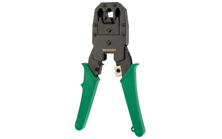 фото - Кримпер HT-200 для обжима 8P8C, 6P6C, 4P4C, заделка витой пары REXANT (12-3441)