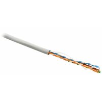 Кабель Hyperline UUTP4-C5E-S24-IN-LSZH-GY-305