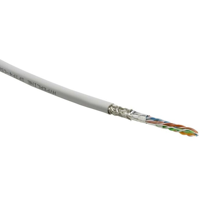 фото - Hyperline SFUTP4-C5E-S24-IN-PVC-GY-305 (SFTP4-C5E-SOLID-GY-305) (305 м)