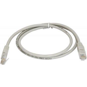 фото - Hyperline PC-LPM-UTP-RJ45-RJ45-C5e-0.3M-GY