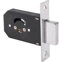 Аллюр СТАНДАРТ 955-5К CP хром крест.ключ Замок врезной б/руч (60)