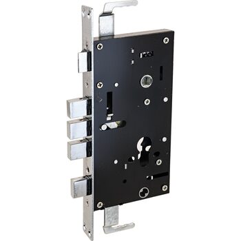 фото - Аллюр ЗВ1-09АТМ-R правый автомат.без ц/мех.б/о для кит.металл.дверей Замок врезной б/руч (20)