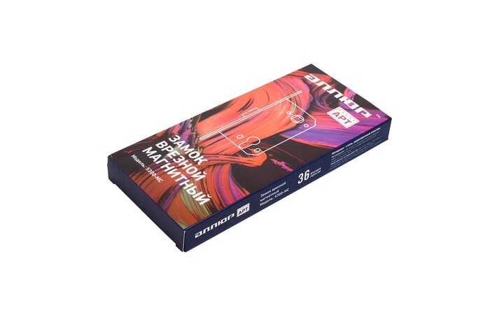 фото - Аллюр АРТ 5300-MC SC мат.хром без ц/м МАГНИТНЫЙ Замок врезной (40)