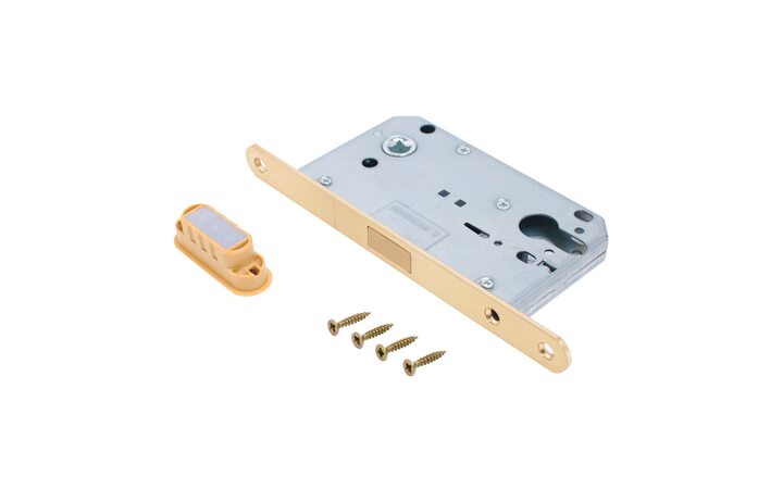 фото - Аллюр АРТ 5300-MC MSG итал. матовое золото без ц/м МАГНИТНЫЙ Замок врезной (40)