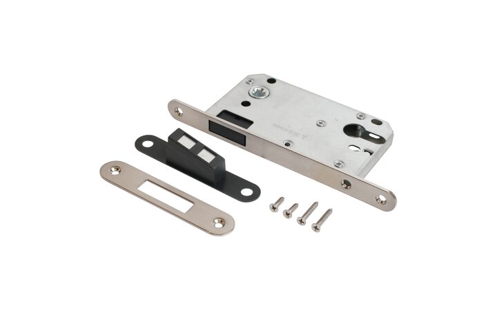 фото - Аллюр АРТ 5300-MU SN мат.никель без ц/м МАГНИТНЫЙ Замок врезной (40)