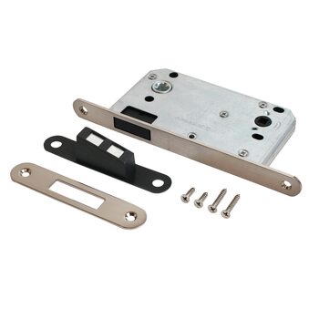 фото - Аллюр АРТ 5300-MU-WC SN мат.никель с фиксатором МАГНИТНАЯ Защёлка (40)