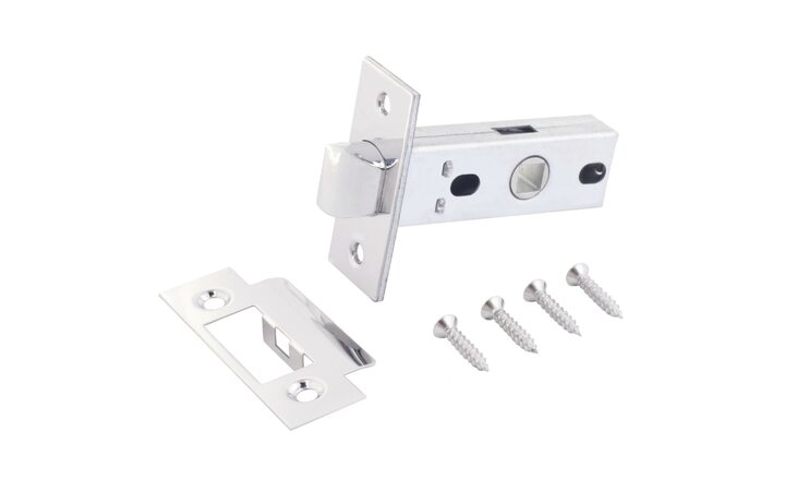 фото - Аллюр АРТ L45-8 CP хром торц.планка 25мм б/ручек Защёлка (100)