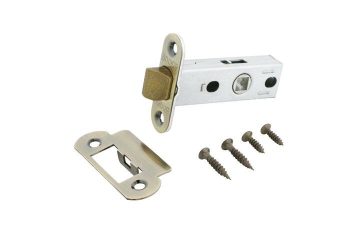 фото - Аллюр АРТ L45-8-R18 AB ст.бронза овал.торц.планка18мм б/ручек Защёлка (100)