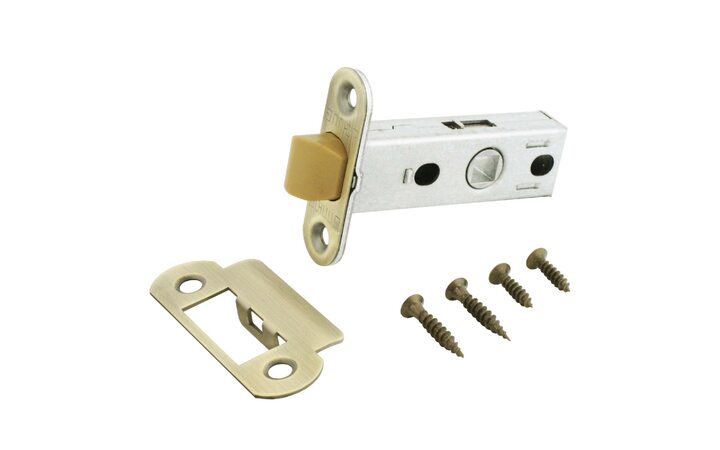 фото - Аллюр АРТ L45-8-PR18 MAB мат.бронза пластик овал.торц.планка18мм б/ручек Защёлка (100)