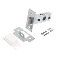 Аллюр АРТ L45-8 SC матовый хром торц.планка 25мм б/ручек Защёлка (100)