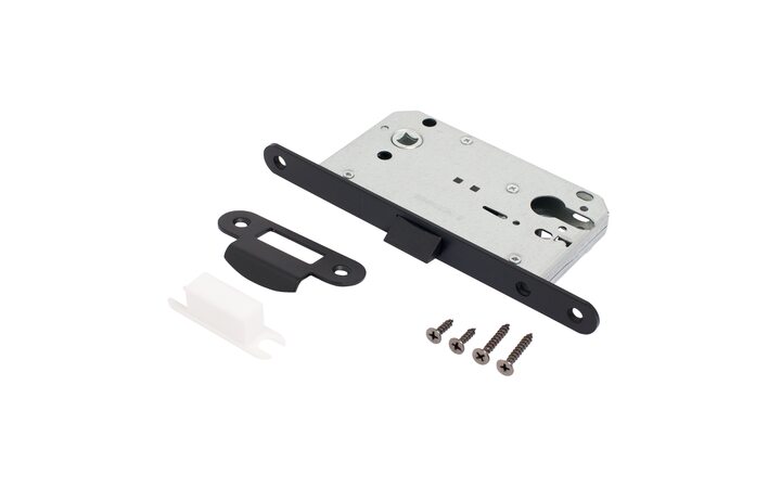 фото - Аллюр АРТ 5300-P BL матовый черный без ц/м Замок врезной (40)