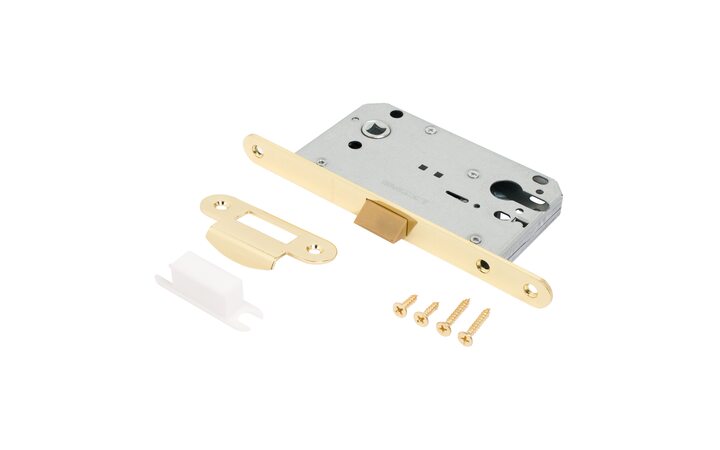 фото - Аллюр АРТ 5300-P PB золото без ц/м Замок врезной (40)