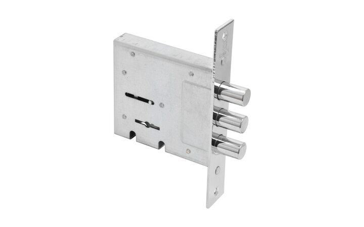 фото - Булат ЗВ8-6.60.00.3(14).08 хром сувальд б/о б/наклад 5кл. Замок врезной для метал. Дверей (20)