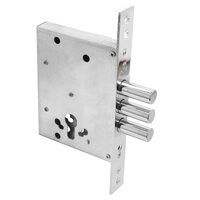 Булат ЗВ1-3(16).60.00.08 хром, без ц/механизма Корпус замка для металлических дверей (20)