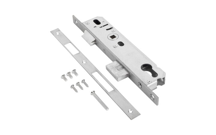 фото - Булат ЗВ 4-1.25.92.16.08 нерж. сталь 25мм с/о, под ц/м, м/о 92мм Замок врезной б/руч (30)