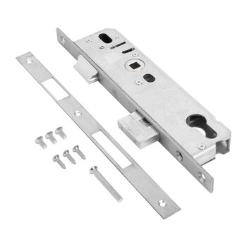 фото - Булат ЗВ 4-1.30.92.16.08 нерж. сталь 30мм с/о, под ц/м, м/о 92мм Замок врезной б/руч (30)