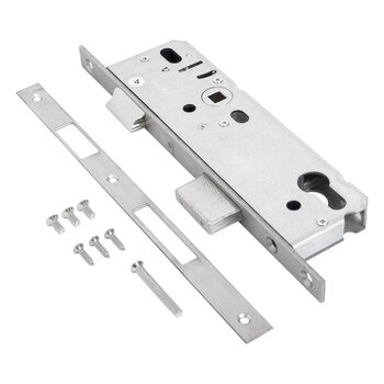 фото - Булат ЗВ 4-1.40.92.16.08 нерж. сталь 40мм с/о, под ц/м, м/о 92мм Замок врезной б/руч (30)