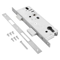 Булат ЗВ 4-1.45.92.16.08 нерж. сталь 45мм с/о, под ц/м, м/о 92мм Замок врезной б/руч (30)