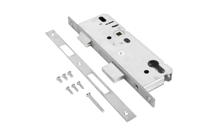 фото - Булат ЗВ 4-1.45.92.16.08 нерж. сталь 45мм с/о, под ц/м, м/о 92мм Замок врезной б/руч (30)