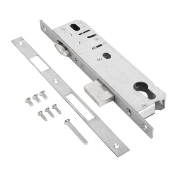 фото - Булат ЗВ 5-1.30.00.16.08 нерж. сталь 30мм рол.зщ с/о, под ц/м Замок врезной б/руч (30)