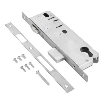 фото - Булат ЗВ 5-1.40.00.16.08 нерж. сталь 40мм рол.зщ с/о, под ц/м Замок врезной б/руч (30)