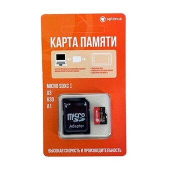 фото - Optimus MicroSDXC 256Gb