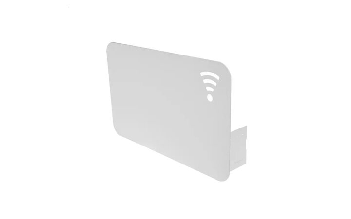фото - Держатель для хранения роутера, с регулировкой размеров, настенный, белый REXANT (38-0714)