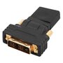 фото - Переходник поворотный, штекер DVI-D - гнездо HDMI REXANT 17-6812