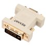 фото - Переходник штекер DVI-I - гнездо VGA REXANT 17-6821