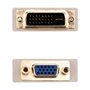 фото - Переходник штекер DVI-I - гнездо VGA REXANT 17-6821