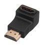 фото - Переходник штекер HDMI - гнездо HDMI, угловой REXANT 17-6805