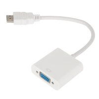 Переходник штекер HDMI - гнездо VGA, провод REXANT 17-6835